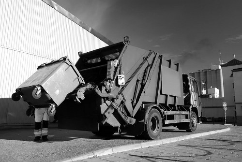 North West London rubbish removal service in action