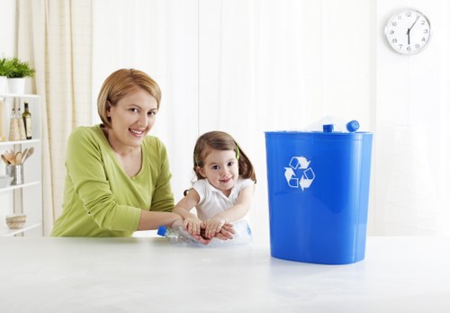 Eco-friendly disposal of garage items