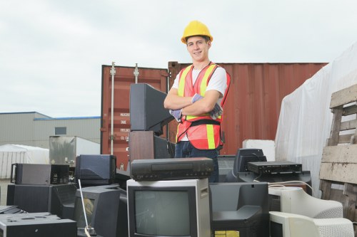 Recycling initiatives by a business in North West London